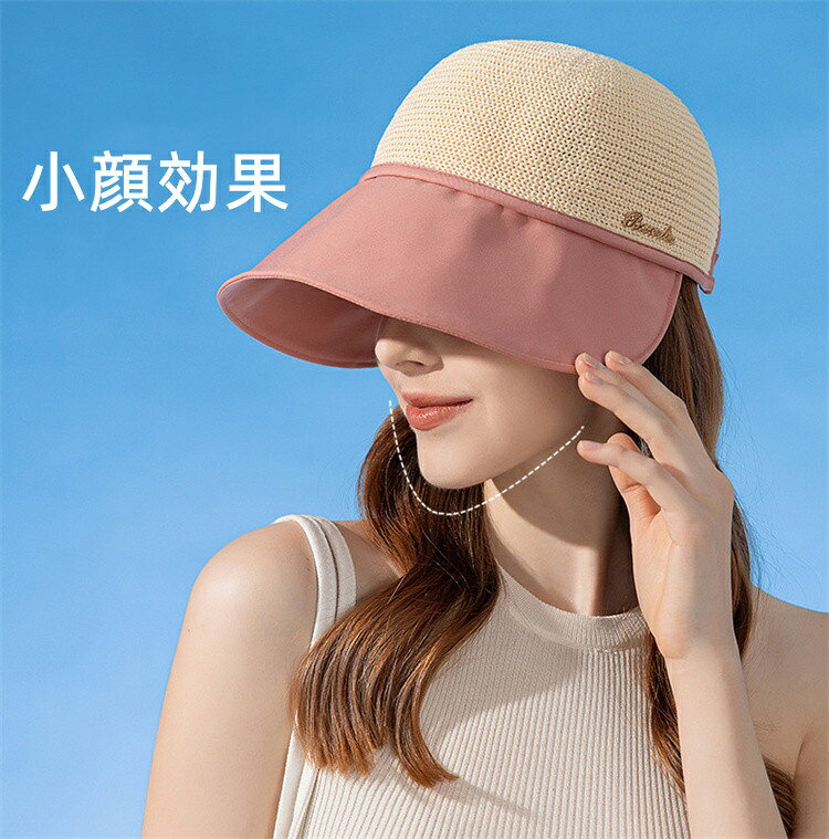 uvカット 帽子 レディース 日焼け防止 大きいサイズ 完全遮光 春夏 おしゃれ 顔 隠し サイズ 調整 テープ つば広 汗 黒 日よけ 遮光100％ 小顔効果 小顔効果 日よけ おもしろ 折りたたみ 女性 母の日 送料無料 hohoemimarket-10026775 hohoemimarket サンプル画像2