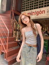 ブラトップ キャミソール ブラキャミ カップ付き インナー ノンワイヤー ストラップ レディース ルームウェア 授乳ブラ キャミブラ リブ おしゃれ