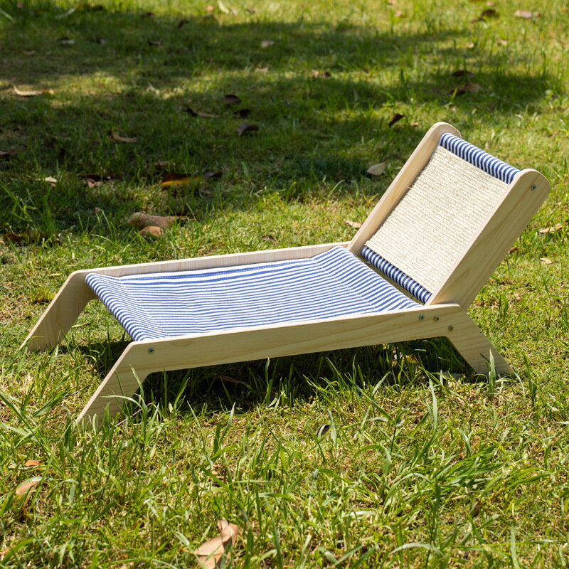 猫用ベッド夏のビーチベッド猫用寝台猫用寝台四季折々リクライニングチェア猫用つかみ柱離れペット用ベッド猫用ハンモック