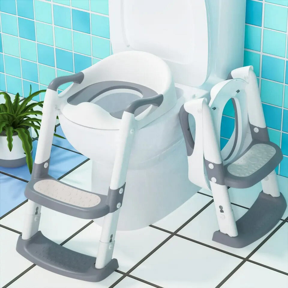 6段階高さ調整x拘りの安定感 PUシート 補助便座 子供 おまる トイレトレーニング 折りたたみ トイレットトレーナー