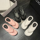 サンダル 厚底サンダル トング リカバリー レディース ビーチサンダル ぺたんこ スポーツ クッション スリッパ フラット 軽量 カジュアル かわいい 大人 春...