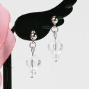 水晶ピアス 約2.8~3mm/6.2~6.3mmチタン(4)