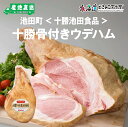 産地出荷「池田町 十勝骨付きウデハム( M-120)」冷蔵 送料込 北海道 肉 お肉 美味しい グルメ 自宅用 パーティ お祝