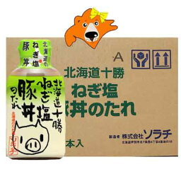 豚丼のたれ ねぎ塩 ソラチ 送料無料 豚どんのたれ ねぎ塩 1箱(10個) ソラチのタレ 北海道 ブタ丼 ソラチ 十勝豚丼のタレ ねぎしお 調味料 たれ