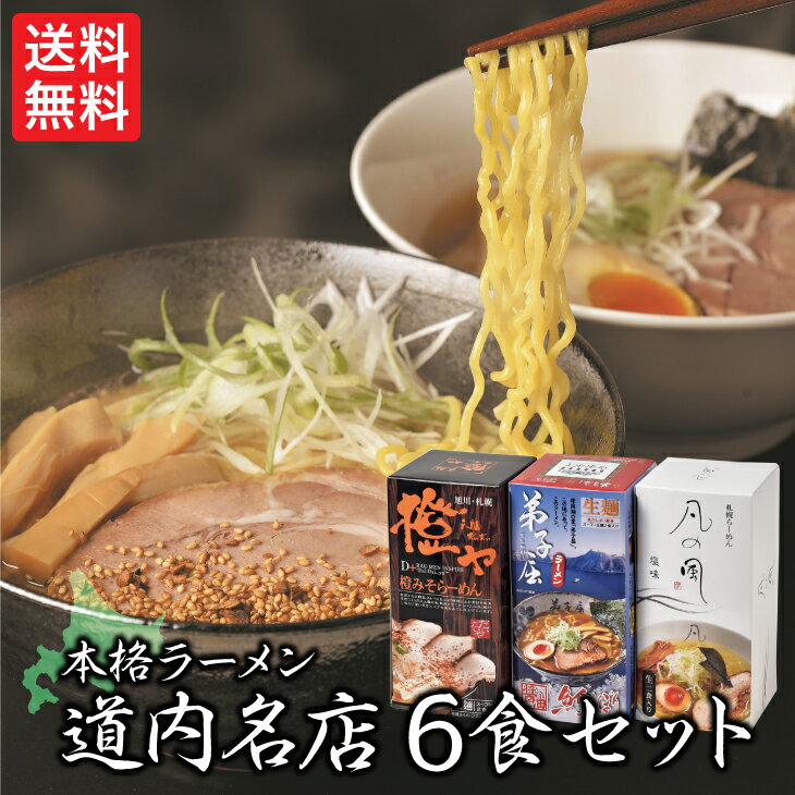 さがみ屋 道内名店 6食 セット 産地直送 送料無料 ギフト ラーメン グルメ 食べ比べ ラーメン セット ラーメン 有名店 弟子屈 札幌 内祝い お返し FUJI 御中元 御歳暮 母の日 こどもの日