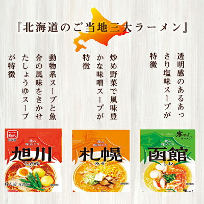 ギフト&グルメ N43° 北海道 【まとめ買いあり】 菊水 北の味めぐり寒干しラーメン 6食 詰合せ AK-4 倉出 ギフト ご当地 ラーメン 旭川 札幌 函館 しょうゆ 味噌 塩 食べ比べ ギフト 内祝い お返し 出産内祝い FUJI 御中元 御歳暮 画像3