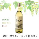 池田 十勝ワイン トカップ 白 720ml【白ワイン】 お酒 ワイン 葡萄 ブドウ ぶどう 十勝 FUJI 御中元 御歳暮 母の日 こどもの日