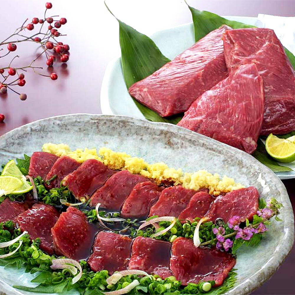 長野 大正8年創業 馬刺専門店若丸 馬刺 馬刺し お取り寄せセット 馬肉 刺身 高級 ギフトセット ご家庭用 送料無料 シイレル 食品ギフト お取り寄せグルメ ...