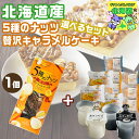 【当店限定】 【選べるセット】5種のナッツ贅沢キャラメルケーキ シュークリーム ケーキ 北海道 カスタードクリーム プリン 食べ物 プレゼント 送料無料 北海道...