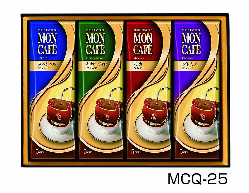 モンカフェ モンカフェ ドリップコーヒー詰合せ MCQ-25 倉出 コーヒー ドリップ コーヒー ドリップコーヒー ギフト ドリップ コーヒー モンカフェ 珈琲 詰合せ 内祝い お返し 出産内祝い FUJI 御中元 御歳暮 母の日 こどもの日