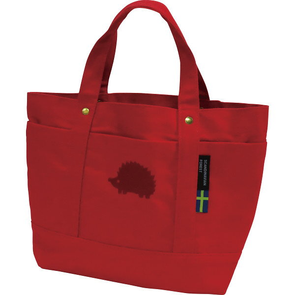 雑貨 ギフトスカンジナビアンフォレスト 帆布トートバッグ(レッド)(EF-SB02MRD)【バッグ バック 手提げ 鞄 エコバッグ エコバック 買い物袋 贈り物 内祝い 御祝い お返し 出産内祝い 出産御祝 結婚内祝い 景品 粗品 自分用 自宅用】[card]