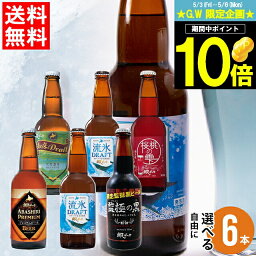 網走ビール 母の日 ビール セット ギフト送料無料 北海道 網走ビール 自由に選べる 6本セット【母の日ギフト 2024 内祝い 贈り物 詰め合わせ お酒 クラフトビール ご当地 地ビール 流氷ドラフト 飲み比べ バラエティ 瓶ビール】ggho gghp