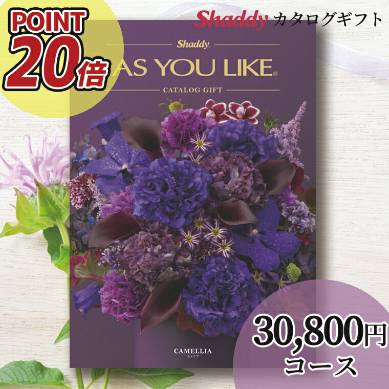 内祝い 内祝 ギフトポイント20倍 送料無料 カタログギフト(洋風)アズユーライク(AS YOU LIKE) カメリア COOコース