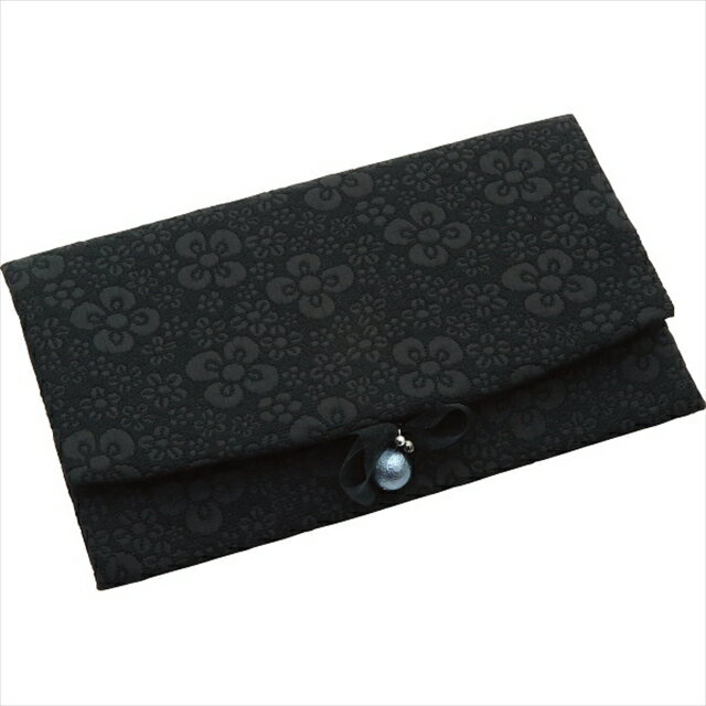 法事 法要ふくれ織りふくさ(ブラック)(SFN01-01)【お返し 仏具 お線香 ろうそく 蝋燭 キャンドル 故人 仏壇 法事 法要 四十九日 返礼 お返し 回忌 進物 ギフト 喪中見舞い】[card]