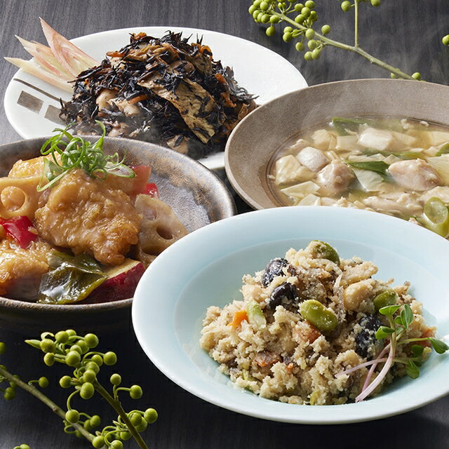 内祝い 惣菜 ギフト送料無料 「梅の花」 4種の惣菜詰合せ (計8袋)(U-6)【母の日 プレゼント お返し 出産内祝い 結婚内祝い セット 詰め合わせ 詰合せ 和風 和風総菜 和食 ブランド 有名店 手軽 簡単 本格 ギフトセット お祝い 結婚内祝い 出産内祝い】