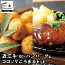 敬老の日 ハンバーグ ギフト 送料無料 滋賀 「徳志満」 近江牛100%ハンバーグとコロッケころまるセット / プレゼント 残暑見舞い 内祝い お返し 御返し ...