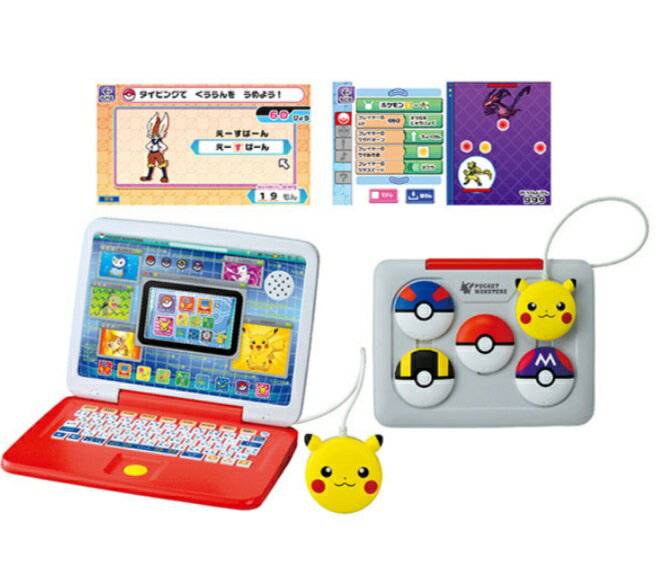 子供用パソコン 【送料無料】タカラトミー ポケットモンスター ピカッとアカデミー マウスでゲットパソコン ポケモン パソコン 知育 Pokemon TAKARA TOMY