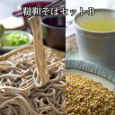 韃靼そば セットB 乾麺 そば 4食 韃靼そば茶 2袋 国産 北海道 無農薬栽培 韃靼そばセット