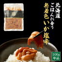 【TVで紹介されました!】いか 塩辛 北海道 ごはんに合う海の幸 無着色いか塩辛 100g 美味しい イカ の 塩辛 ギフト ご飯のお供 しおから おつまみ 酒...