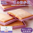 もりもと 北の散歩道 ハスカップ 8個入x10個セット morimoto ギフト お菓子 お土産 北海道限定 プレゼント 遅れてごめんね 父の日 お中元 御中元