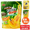 有楽製菓 メロンなブラックサンダー 10袋入 × 2袋セット 送料無料 ユーラク 北海道限定 夏季限定 ギフト チョコレート お菓子 北海道 お土産 遅れてごめ...