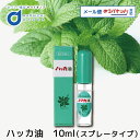 ハッカ油 10ml スプレータイプ 北見ハッカ通商 メール便 送料無料 虫除け 携帯用 爽やか ハッカ はっか 北海道 道産 花粉 ミント 母の日 プレゼント