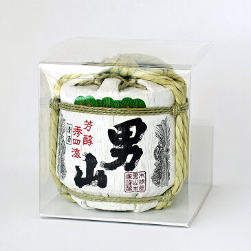 日本酒 男山 ミニ菰樽 300ml 日本酒 北海道