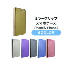 ミラーフリップスマホケース　iPhone7/iPhone8 gadget