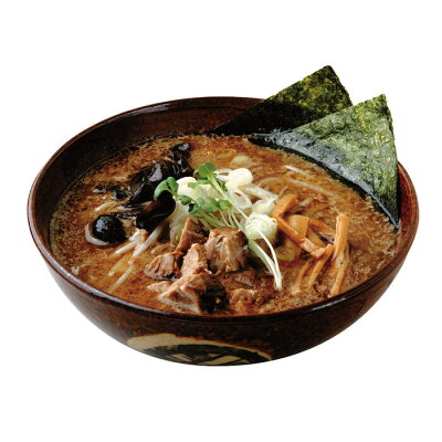 北海道土産通販 北海道物産 白樺山荘 コク味噌味 2食入 北海道 お土産 生ラーメン 味噌ラーメン 麺 画像3