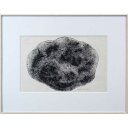 絵画 一原有徳 銅版画 『無題』 抽象 美術品 アート いちはらありのり