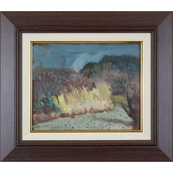 Rakuten - 絵画 橋本太久磨 油絵・油彩画 『秋の午後』 風景 一点物 美術品 アート ご贈答品 ギフト はしもとたくま