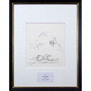 絵画 アルベルト・ジャコメッティ リトグラフ 版画 『花』 花 静物 美術品 アート