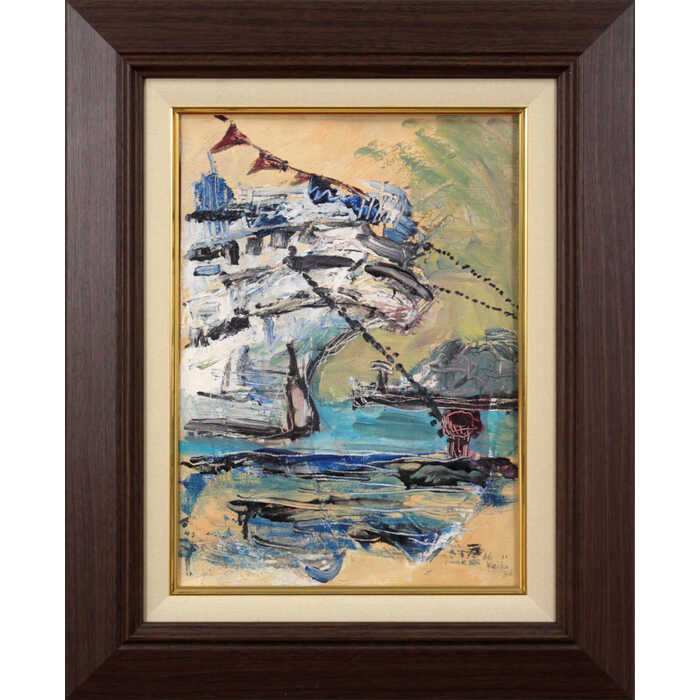 楽天市場】油絵 額縁 中古（ホビー）の通販