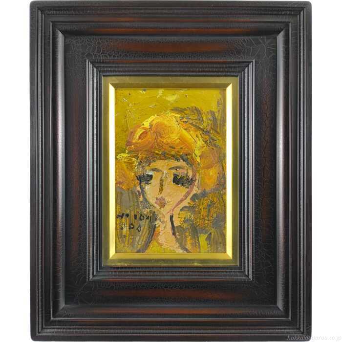 Rakuten - 織田廣喜 油絵・油彩画 『少女』 一点物 絵画