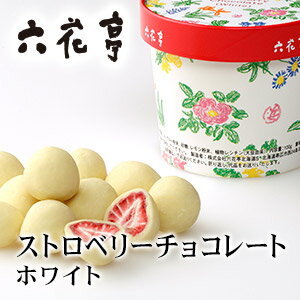 六花亭 ストロベリーチョコ ホワイト 100g 1個【2019バレンタインデー特集】