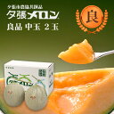 【早割り特価】夕張市農協直送 共撰品 夕張メロン良品中玉(約1.3kg) 2玉【送料無料】【産地直送】【代引不可】 北海道 お土産 おみやげ お中元 贈答品 引...