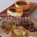 みれい菓 ケーキ みれい菓 バスクチーズケーキセット