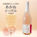 ギフト アップルランド山の駅おとえ あかねシードル 辛口 750ml 箱入 炭酸 スパークリング ラッピング対応可|お中元 ギフト お酒 プレゼント かわいい 男性 女性 誕生日 お祝い お礼 挨拶