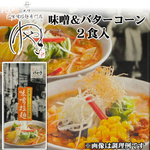 さがみ屋 ラーメン 札幌 けやき 味噌(2食入) 北海道限定 有名店ラーメン ご当地ラーメン お取り寄せ ポイント消化 お土産 北海道 応援 ギフト