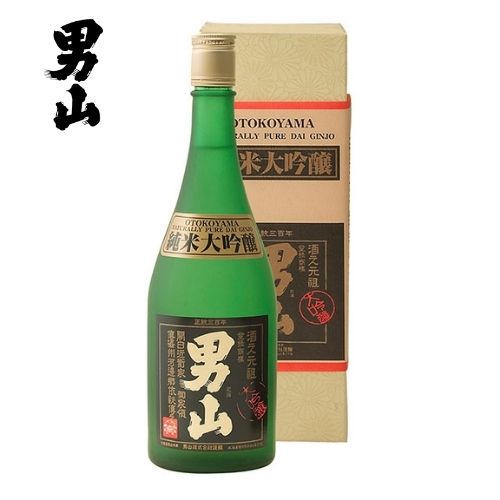 男山 純米大吟醸 日本酒 ギフト 男山酒造 純米大吟醸 720ml 箱入 ラッピング対応可｜北海道米 日本酒 ギフト グルメ お酒 プレゼント 男性 女性 誕生日 お祝い お礼 挨拶