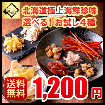 お中元 ギフト おつまみ 選べる セット ギフト 送料無料 おつまみ4種セット 北海道厳選 ギフト プレゼント プロの目利き 内祝い 母の日 父の日 敬老の日 お誕生日 お中元 お歳暮 お試し