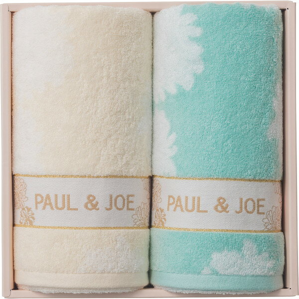 【送料無料】【 ポール＆ジョー バスタオル2枚セット PJ-600 】お取り寄せ 送料無料 内祝い 出産内祝い 新築内祝い 快気祝い ギフト 贈り物のサムネイル