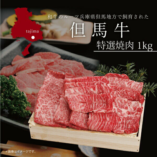 【ポイント2倍＆10％OFFクーポンあり】[但馬牛 特選焼肉1kg]お取り寄せ 送料無料 内祝い 出産内祝い 入学内祝い 新築内祝い 快気祝い お中元 御中元 北海道ギフト 肉