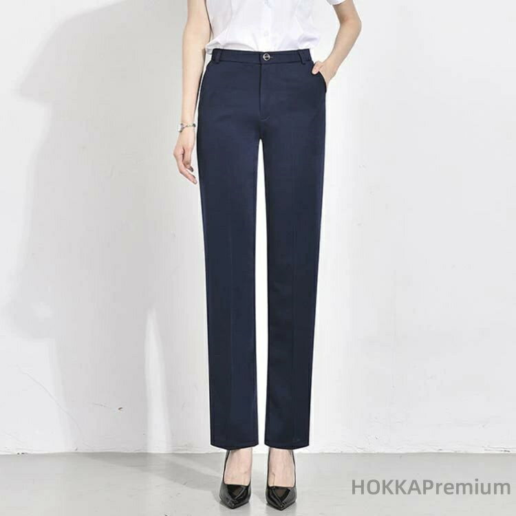 【送料無料】OL スラックス スラックス ストレッチパンツ ロングパンツ 通勤 体型カバー 厚手 裾上げ済 レディース 細身 30代 テーパードパンツ オールシーズン 脚長 パンツ