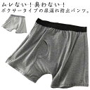 【送料無料】男性用 200CC対応 失失禁ショーツ 介護用 下着 インナー 漏れ防止 尿漏れパンツ 下着 メンズ 防水 前開き 通気性 洗濯可能 お尻パッド付き