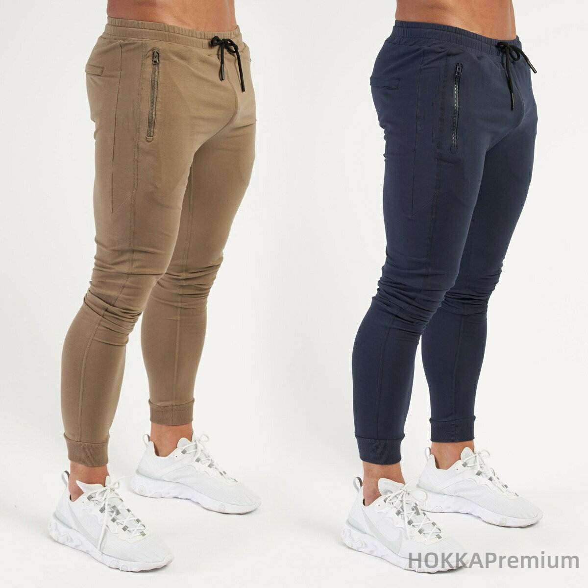 Rakuten - 【送料無料】スウェットパンツ ジョガーパンツ メンズ ジャージパンツ スポーツウェア フィットネス ランニングパンツ トレーニング イージーパンツ 無地 スリム チノパン