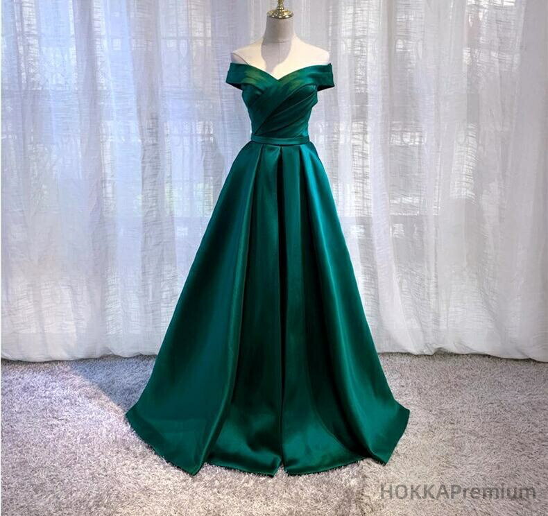 【送料無料】ドレス ロング丈 サテン オフショルダー フォーマルドレス ロングドレス ウェディングドレス きれいめ 大人 ピアノ発表会 お呼ばれ 披露宴 結婚式 コンサート 宴会