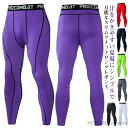 【送料無料】ゴルフウェア スポーツレギンス スポーツタイツ スパッツ タイツ メンズ インナー レギンス ラッシュガード コンプレッションインナーアンダーシャツ