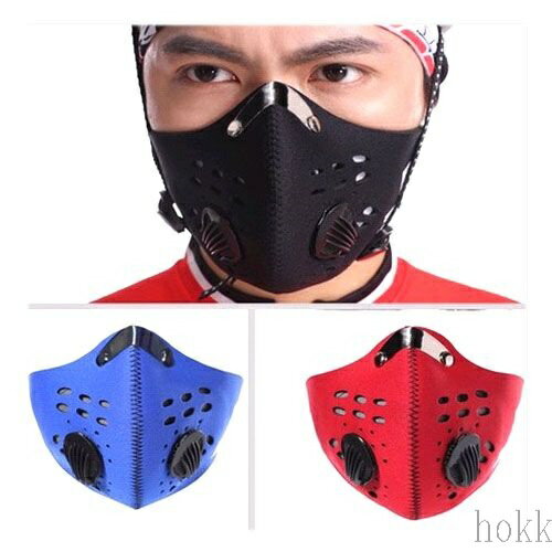【送料無料】 ブラック 冬の防風 防寒 マスク 自転車 スキーアウトドア レーシング バイク 護顔マスク ..