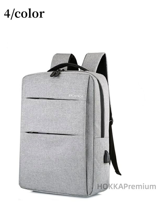 Rucksacks, Day Packs - 【送料無料】リュック 大容量 通学 軽量 撥水 防水 メンズ レディース ビジネス 通勤 リュックサック 男子 女子 A4 PC USBポート 黒 シンプル